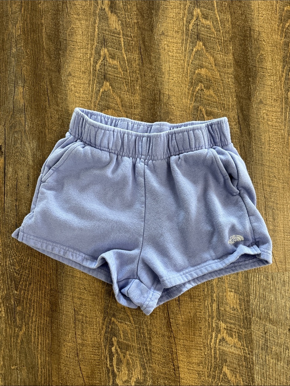 Women’s North Face Sweat Shorts Periwinkle Blue size XS